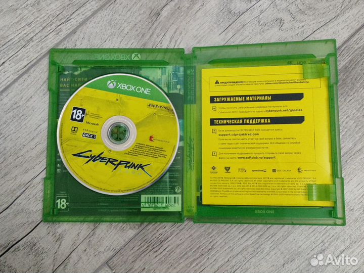 Cyberpunk 2077 диск на xbox