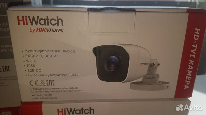 Комплект видеонаблюдения на 4 камеры