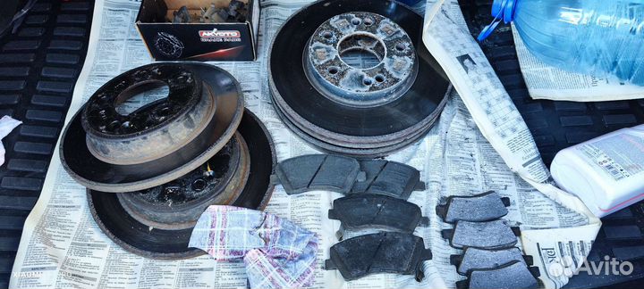 Диски тормозные Hyundai Elantra AD 6