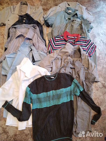 Школьные вещи и куртки на мальчика (пакетом)