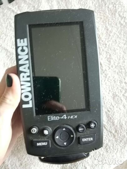 Эхолот картплоттер lowrance elite 4hdi