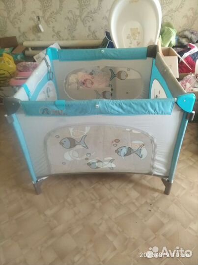 Большой детский манеж