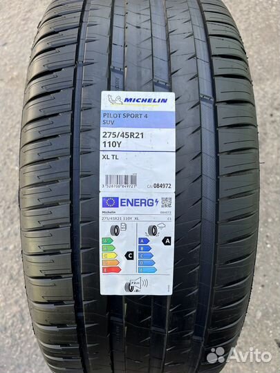 Michelin Pilot Sport 4 SUV 275/45 R21 и 315/40 R21 115Y