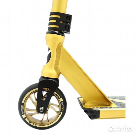 Самокат трюковый Y-scoo FLY 120 mm bronzat