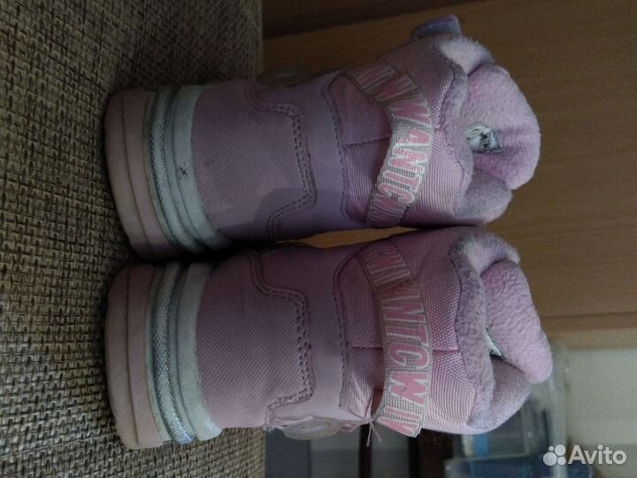 Ботинки зимние для девочки 24