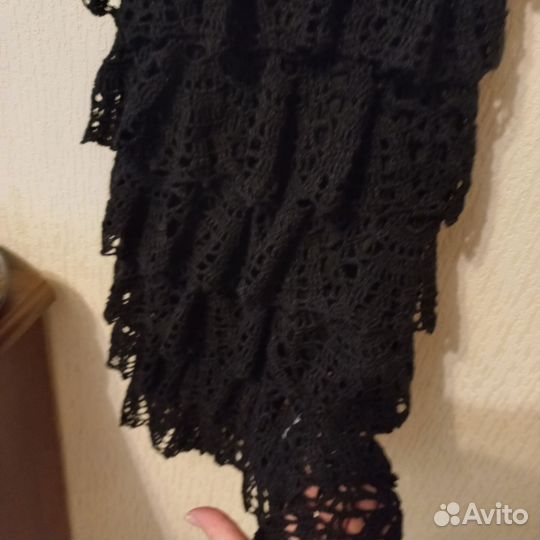 Вязаное платье