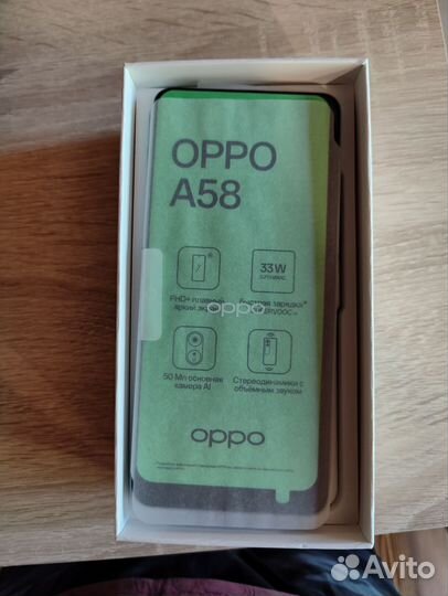 OPPO A58, 6/128 ГБ