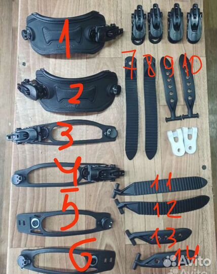 Wedze запчасти для креплений сноуборда