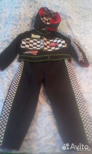 Двухсторонний костюм гонщика