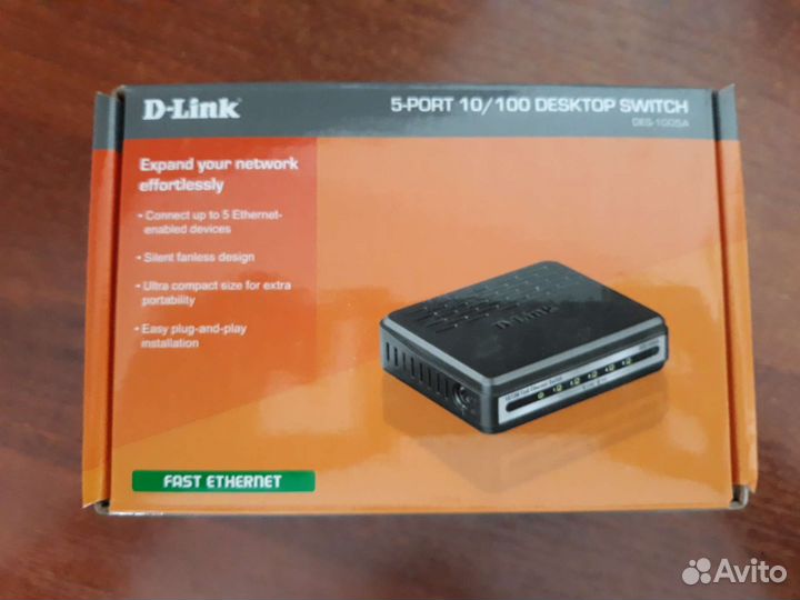 Коммутатор D- Link DES-1005A