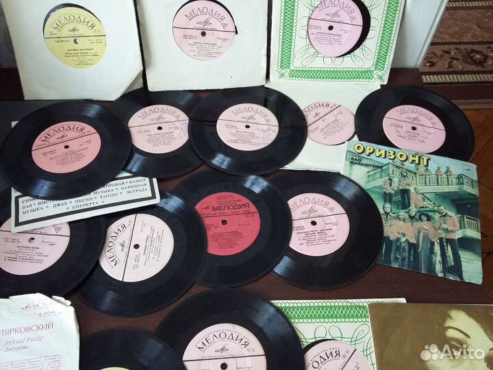 Виниловые пластинки СССР