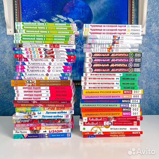 Продажа манги, аниме и фигурок (6)