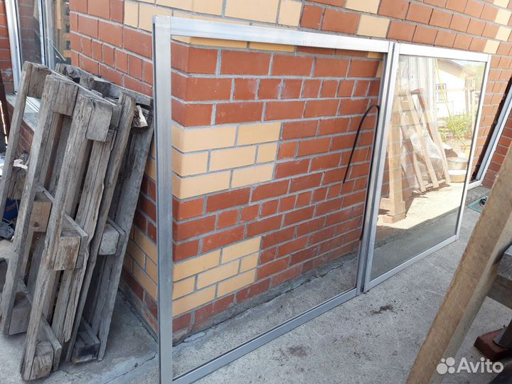 Продам алюминиевое остекление лоджии