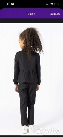 Костюм для девочки 116