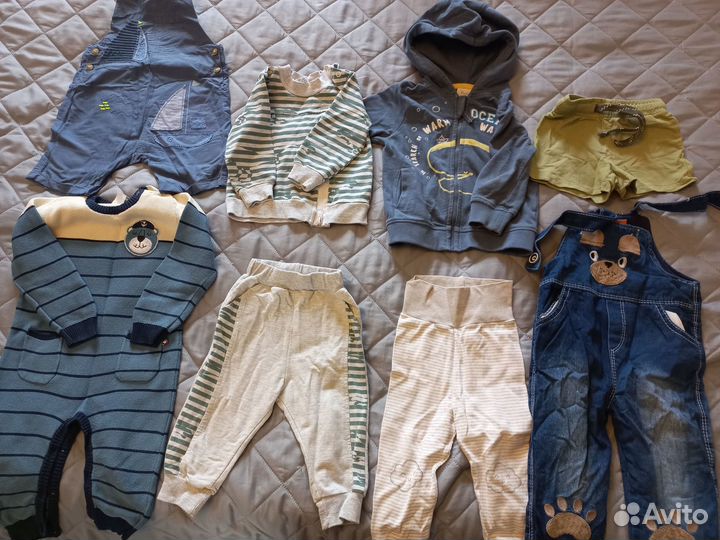 Одежда на мальчика пакетом 68-80