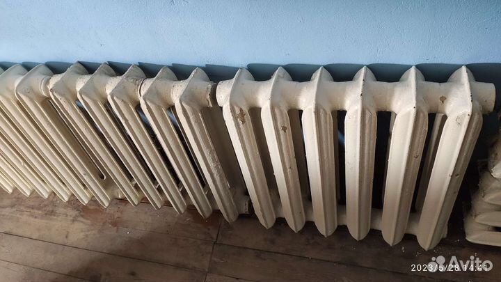 Секции чугунной батареи мс 140, СССР