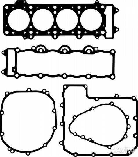 Комплект прокладок Kawasaki ZX900, ZX-9R с гбц