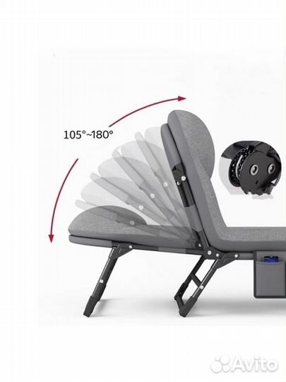 Раскладушка туристическая кровать походная