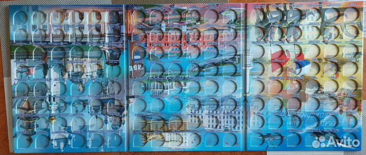 Альбом-планшет под монеты 