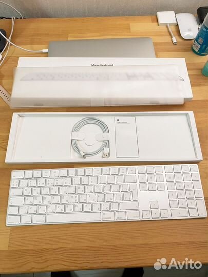 Клавиатура apple magic keyboard 2 с numpad