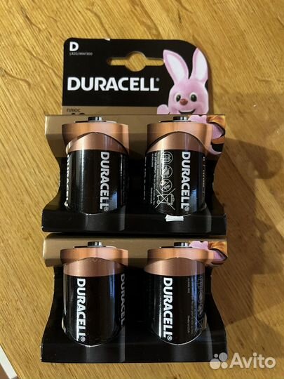 Батарейки duracell d