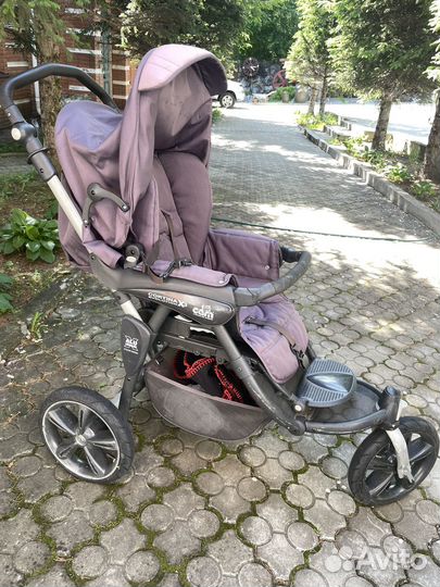 Коляска CAM три в одном с базой для автолюльки