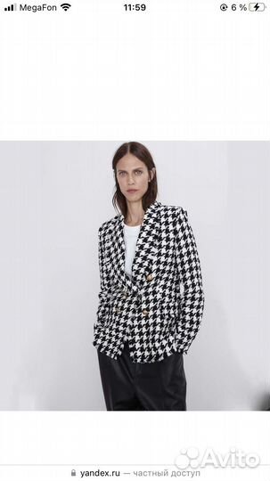 Пиджак zara