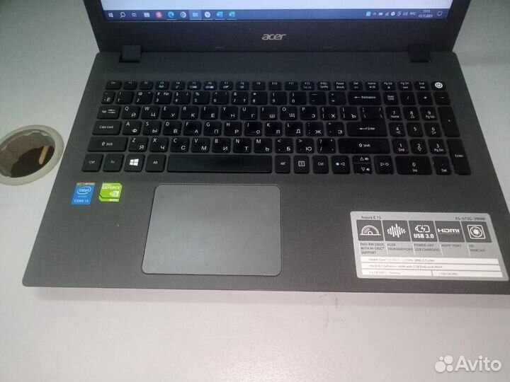 Игровой ноутбук Acer с дискретной видеокартой