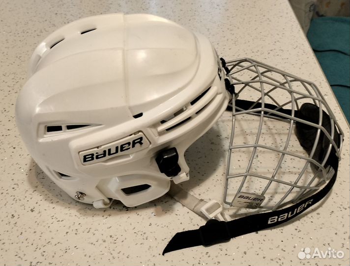 Шлем хоккейный bauer prodigy YTH р-р 48-53,5см;