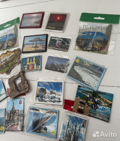 Магниты новые разные