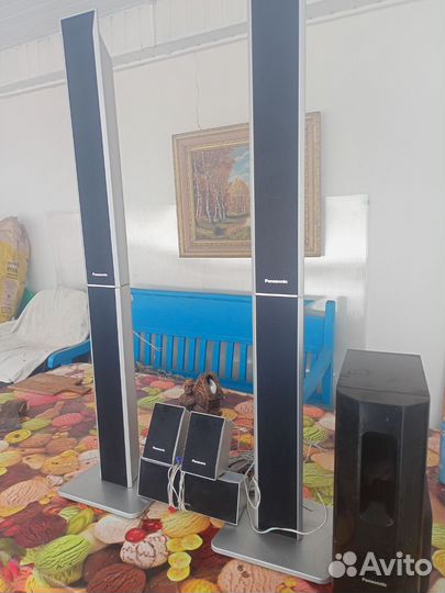 Колонки 5.1 panasonic от домашнего кинотеатра