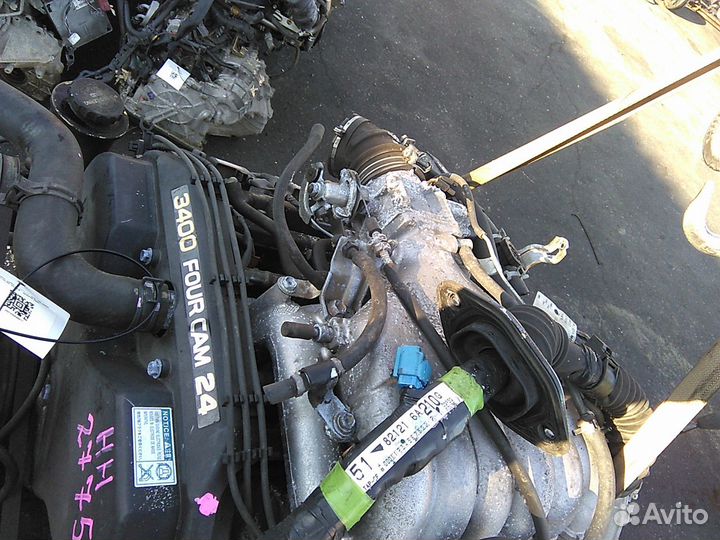 Swap Двигатель 5vz на toyota land cruiser prado VZ