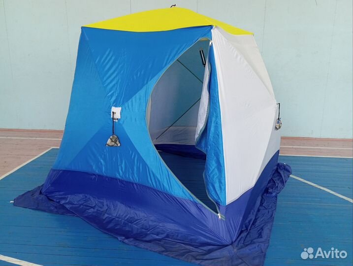 Зимняя палатка cube трехслойная бу
