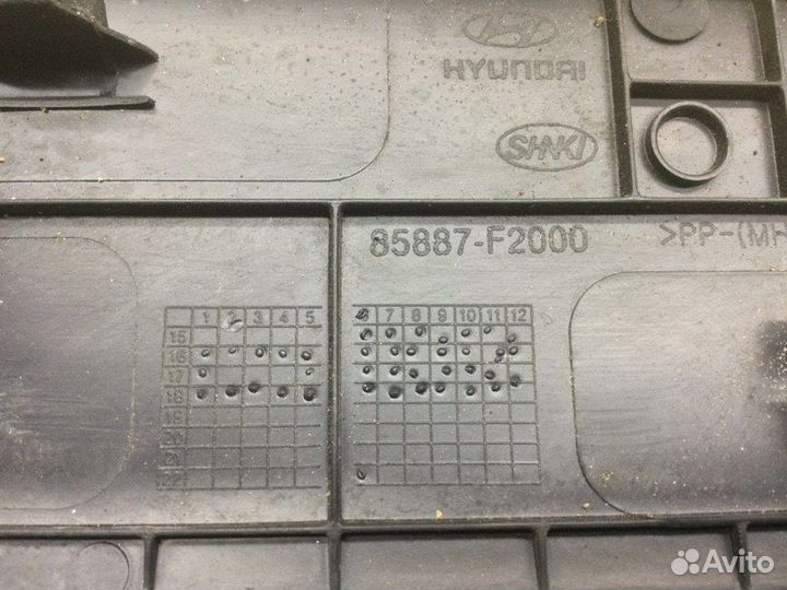 Накладка порога (внутренняя) задняя правая Hyundai