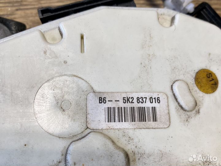 Volkswagen golf 6 передний правый замок двери