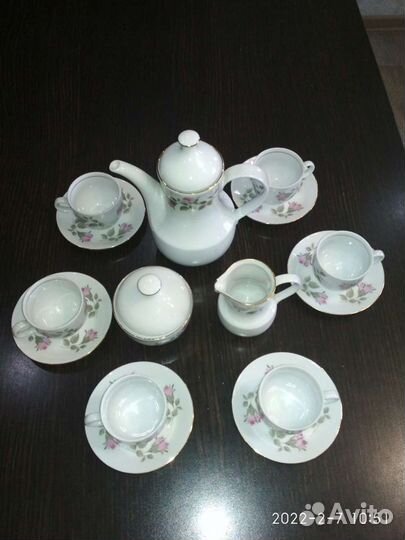 Сервиз кофейный, производство GDR