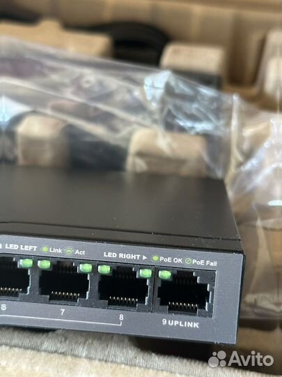 Poe коммутатор d-link dss-100e-9p