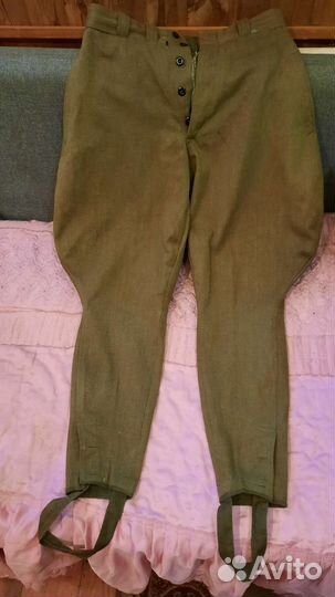 Солдатские брюки (ретро) 1953г, размер 44 46