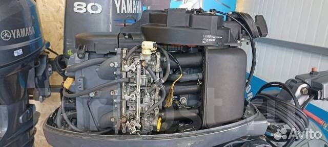 Лодочный мотор Yamaha F40, 2005г., эл. +руч. старт