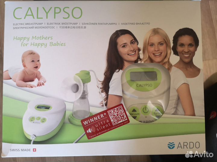 Элeктpичeский молокоoтсос Аrdo Сaliрso (Швeйцaрия)