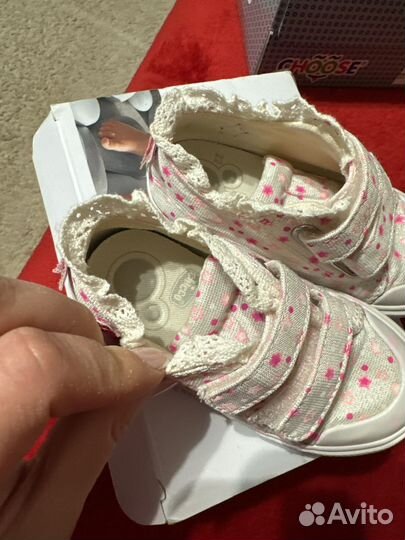 Кеды для девочки chicco