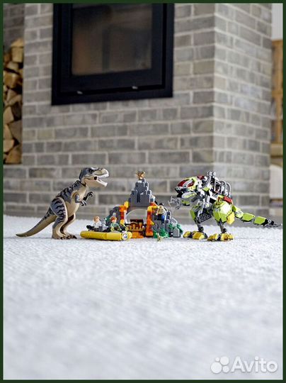 Конструктор Игрушки Робота-динозавра Аналог Lego