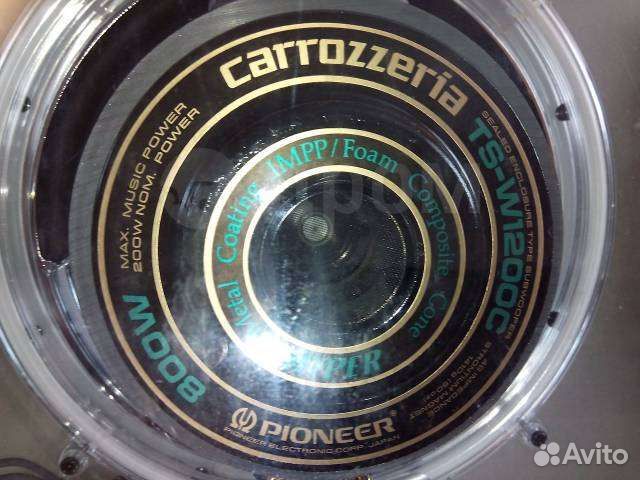 Продам сабвуфер karrozzeria с неоновой подсветкой
