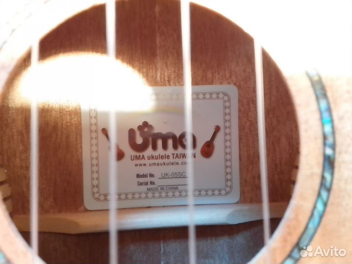 Укулеле Концерт UMA UK-05SC с чехлом