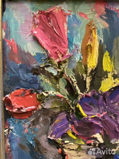 Картина новая для интерьера с цветами