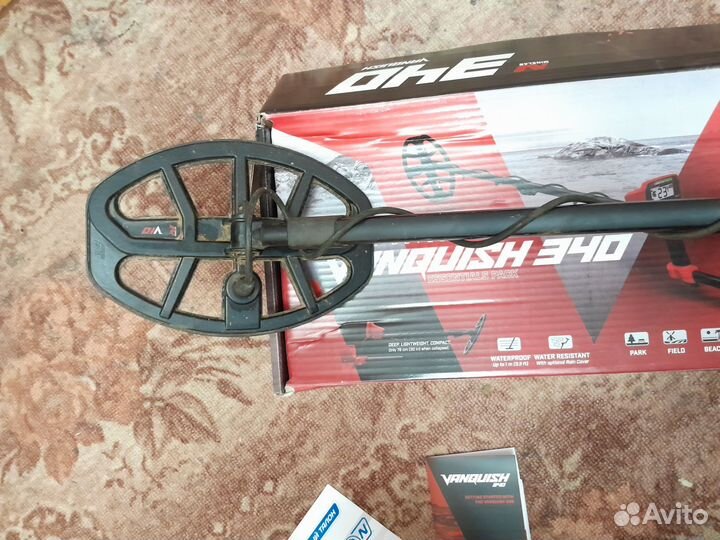 Металлодетектор Minelab vanquish 340