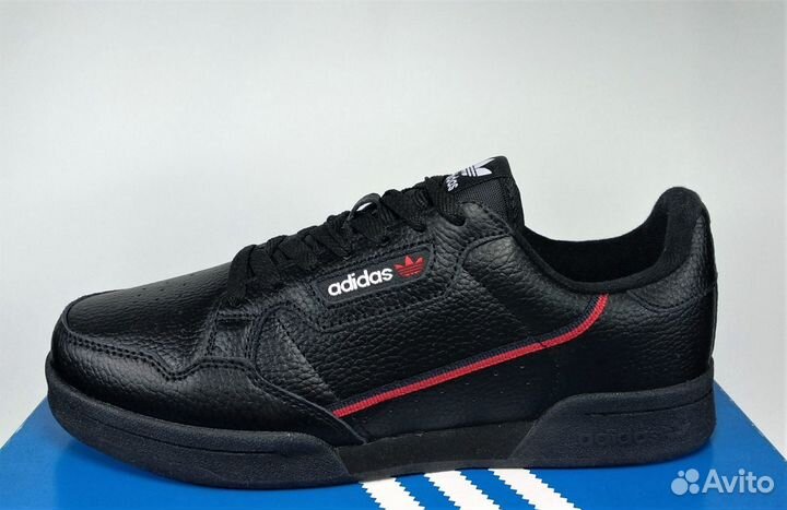 Adidas on sale black continental