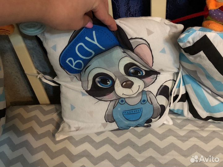 Бортики в кроватку бу