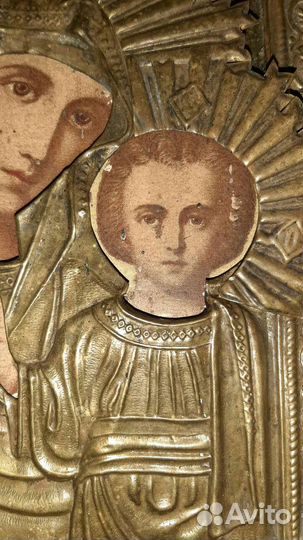 Старинные иконы в окладе