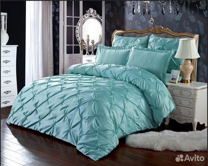 Белье постельное шёлк сатин